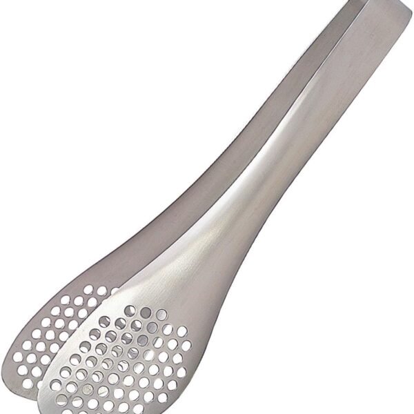 Sori Yanagi Sori Yanagi Asymmetrical Design Fits Any Bowl or Pan Angle, High Performance Tongs, Stainless Steel Tongs, Perforated, Perforated, Can Be Used While Draining, Seamless One-Piece Molding